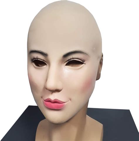 Buy IOKUKI Realistic Female Masks,Masquerade Mask for Women,Halloween ...