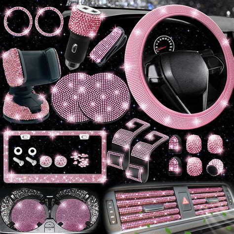 Pink Car Accessories