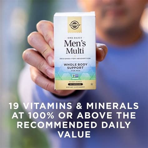 One Daily Men’s Multi Capsules | Solgar®