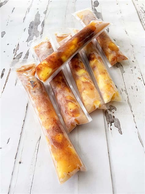 Mango Pineapple Chamoy Popsicles — The Skinny Fork