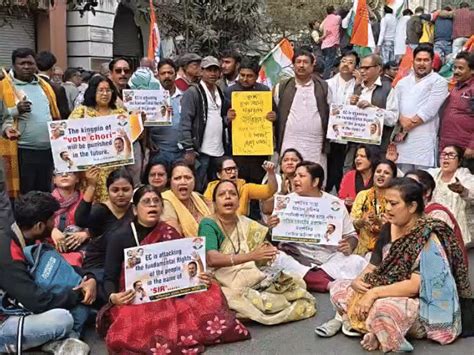 Congress protest, SIR hearing, Election Commission, voter roll revision ...