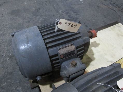5 HP US Motors Electric Motor