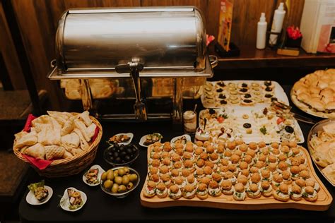 Free picture: kitchenware, restaurant, kitchen table, buffet, sandwich ...