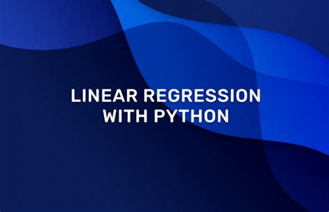 Image result for Linear Regression in Python Modules