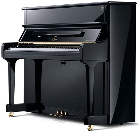 Boston UP118E PE Upright Acoustic Piano | Polished Ebony