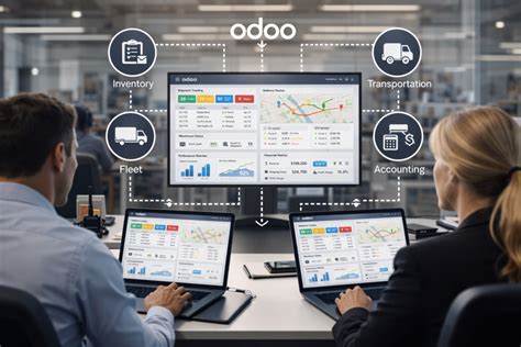 Odoo ERP for Logistics & Transportation | End-to-End Visibility