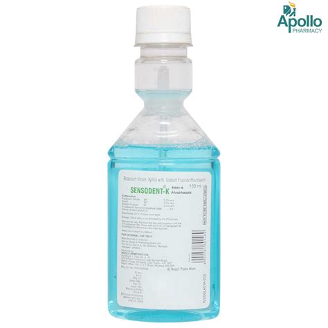 Sensodent-K Mouthwash 150 ml Price, Uses, Side Effects, Composition ...