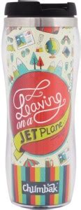 Chumbak Leaving On A Jetplane 330 ml Steel Bottle - Buy Chumbak Leaving ...