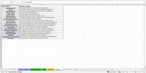 Image result for Requirements Traceability Matrix Template XLS