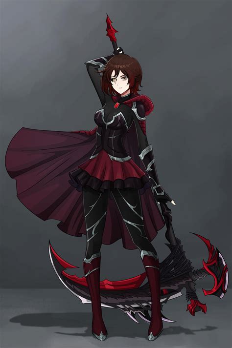 Devil Huntress: Ruby Rose by G00DL0SER on DeviantArt