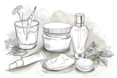 53,000+ Cosmetic Sketch Pictures