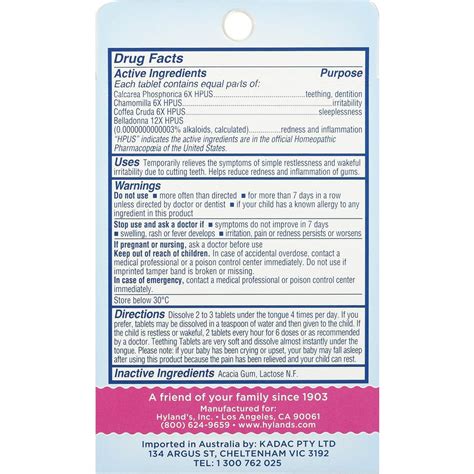 Teething Tablets Issues at David Carstens blog