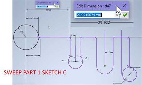 Image result for Inventor Use Sweep Command