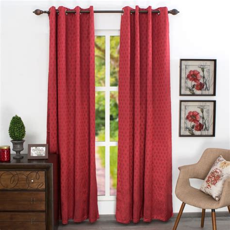 Buy Matrix Griffin Black Out Door Curtain - Set Of 2 - 135 X 235 CM ...