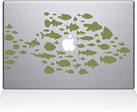 The Decal Guru Swim with The Fishes MacBook Decal Vinyl Sticker - 11 ...
