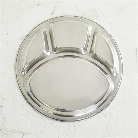 Buy Corsica Aristo Set of 2 Stainless Steel Compartment Trays - 32cm ...