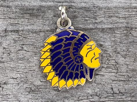 Wells Sterling Charm-Indian Head | Button Works Store ボタンワークス