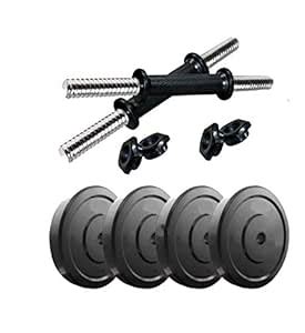 Buy L'AVENIR Fitness PVC Plates Adjustable Dumbbell Set for Home Gym ...