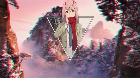 Just A Zero Two Wallpaper I Made 1920x1080 Animewallpaper | Images and ...