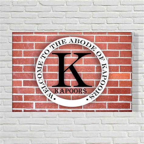 Customized Company Name Plate Design Door Entrance – Nutcase