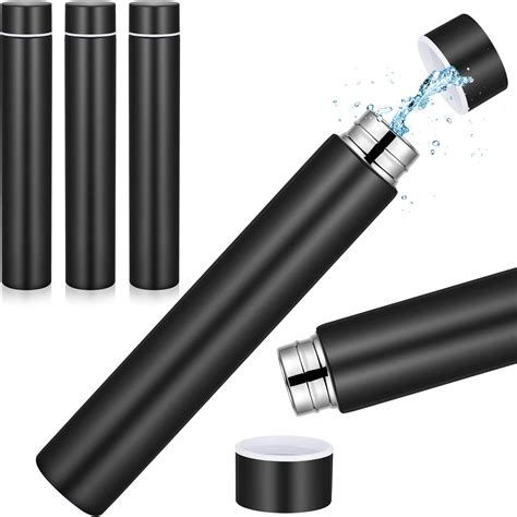 Amazon.com: Dandat 3 Pieces Slim Insulated Water Bottle Skinny Water ...