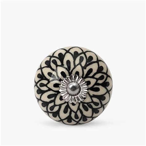 Abstract Foral Ceramic Knobs – Casa Decor