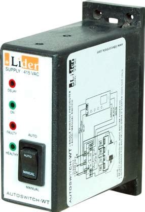 lider Single phase preventer Auto-restart (Autoswitch)-Transformerless ...