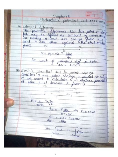 Image result for Class 12 Physics CH 2 Notes