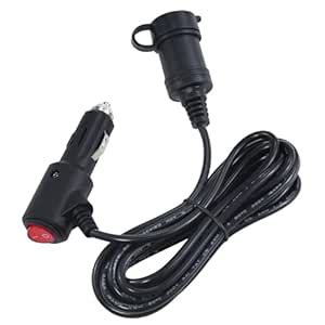 10FT 12volt DC Cigarette Lighter Extension Cord with On Off Switch ...