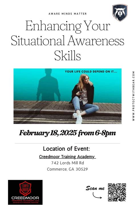 Situational Awareness- Commerce, GA, Creedmoor Training Academy ...