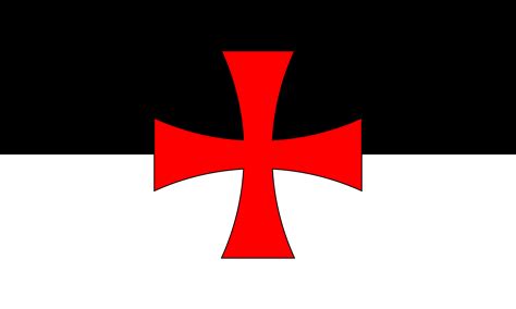 Knights Templar Crusaders Cross Flag 150 x 90cm - Custom Flag Australia