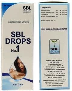 SBL HAIR CARE DROPS NO 1 - Price in India, Buy SBL HAIR CARE DROPS NO 1 ...