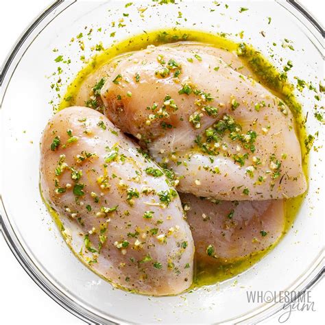Lemon Garlic Chicken (With Easy Marinade!) - Wholesome Yum