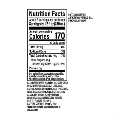 Buy Mountain Dew Soda Citrus 2 Liter from Dollar General - Instore