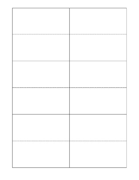 Printable Place Card Templates