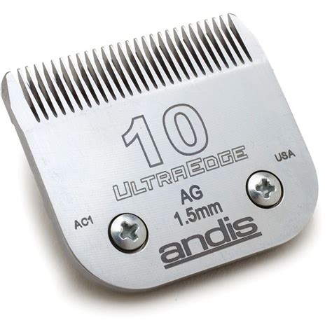 Andis Size 10 Ultra Edge Clipper AG Blade Set (1 each) Delivery or ...
