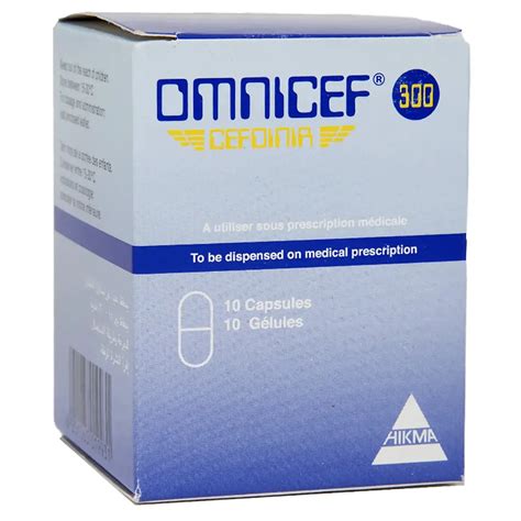 Omnicef 300 Mg 10 Capsules - Target Pharmacy