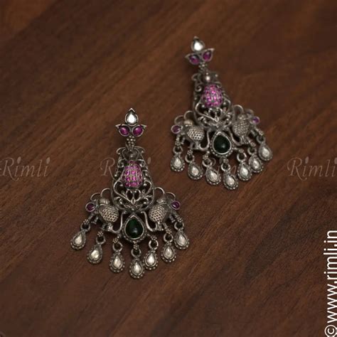 Medha Silver Earrings