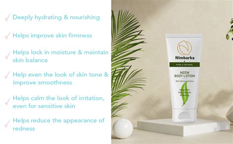 Buy Nimbarka Neem Body Lotion Rich Moisturization, Keeps Skin Silky ...