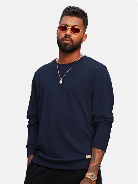 The Souled Store Full Sleeve Solid Men Sweatshirt - Buy The Souled ...