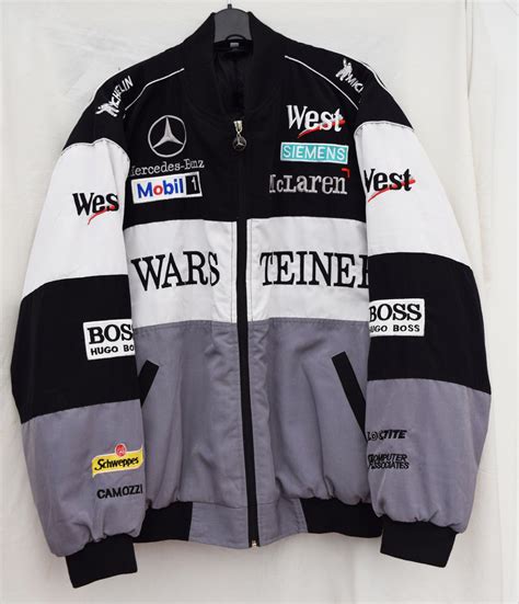 Mercedes Benz McLaren Sponsor Coat Jacket Lge, F1 Motor Sport Formula ...