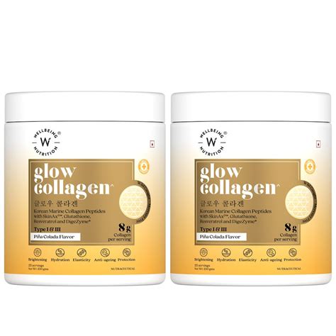 Buy Pure Marine Collagen Peptides in India | Wellbeing Nutrition