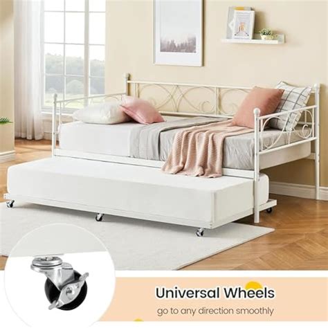 IDEALHOUSE Metal Daybed with Trundle,Metal Sofa Bed India | Ubuy