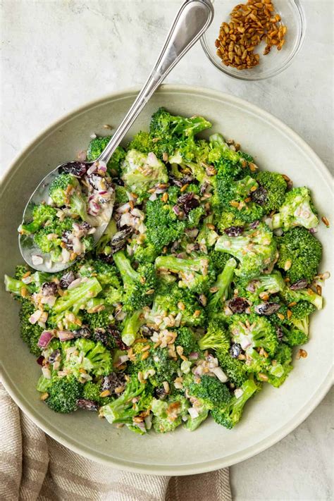 Cold Broccoli Salad Recipe Easy Broccoli Salad Recipe