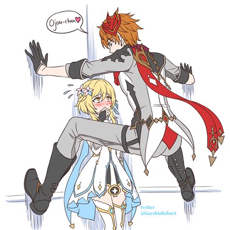 Childe finally caught Lumine 💙 : r/Genshin_Impact