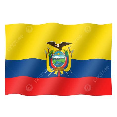 Ecuador Flag, Ecuador, Ecuador Independence Day, Ecuador Day PNG ...