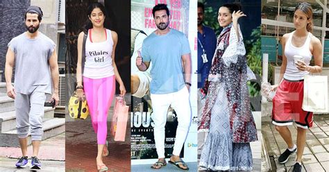 Shahid Kapoor, John Abraham, Janhvi Kapoor and more snapped in Mumbai ...