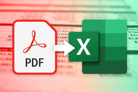 Convert PDF files to Excel with "PdfGrabber" (Windows or macOS)