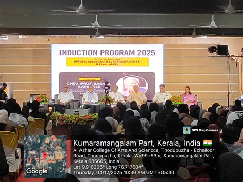 INDUCTION PROGRAM - D PHARM 2025 BATCH | Al-Azhar College of Pharmacy