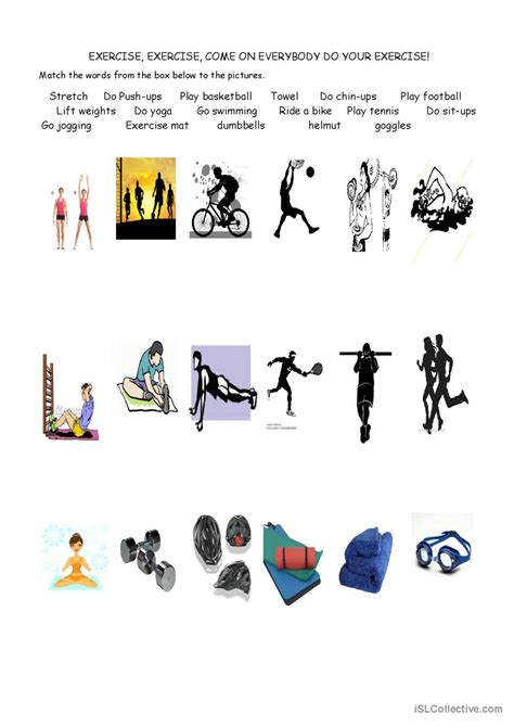 Exercise Flashcard 的图像结果